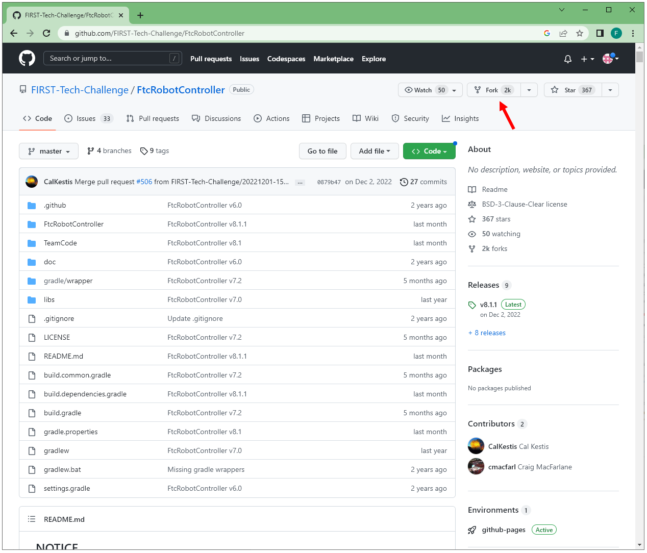 Fork and Clone from GitHub — FIRST Tech Challenge Docs 0.1 documentation